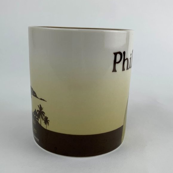 Starbucks Philippines Global Icon Version 1 Eagle Coffee Mug New No UPC Sticker - Picture 4 of 7